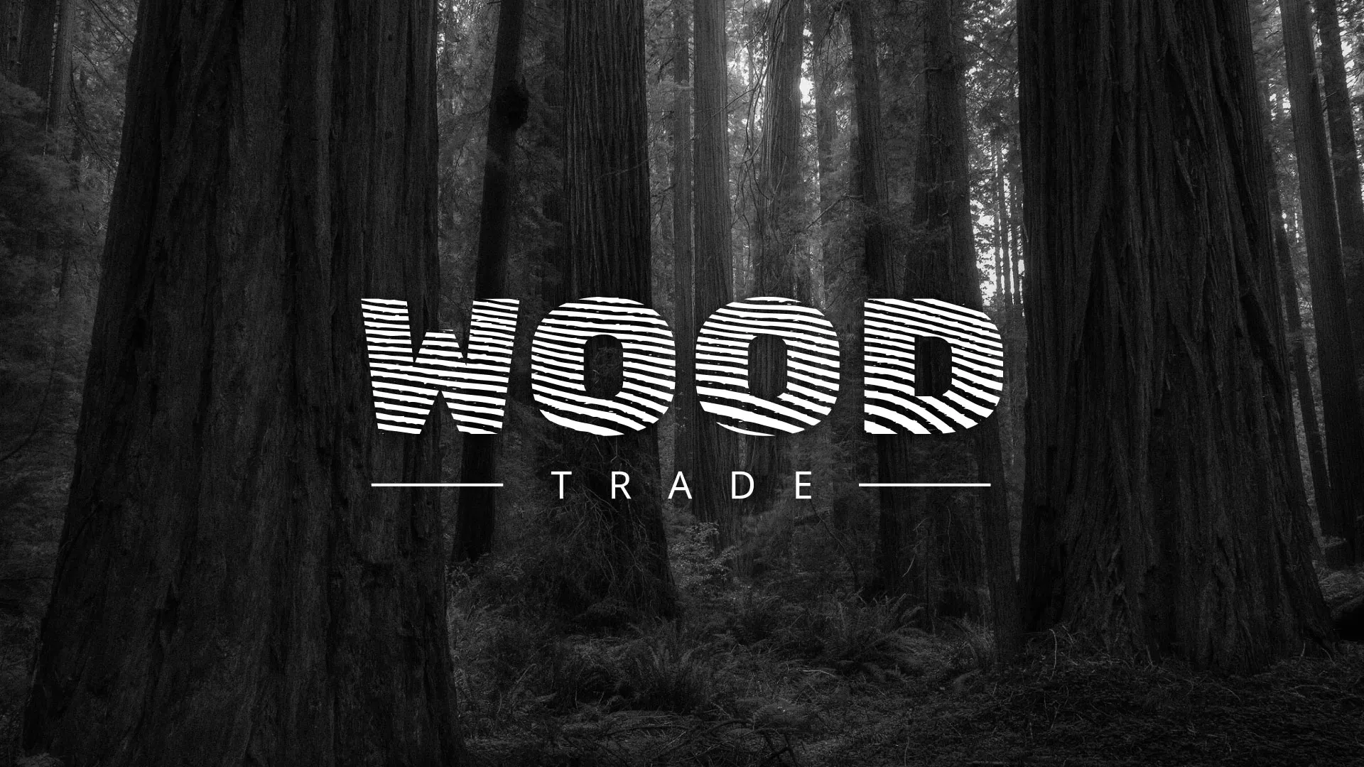 Разработка логотипа для компании «Wood Trade» в Оби