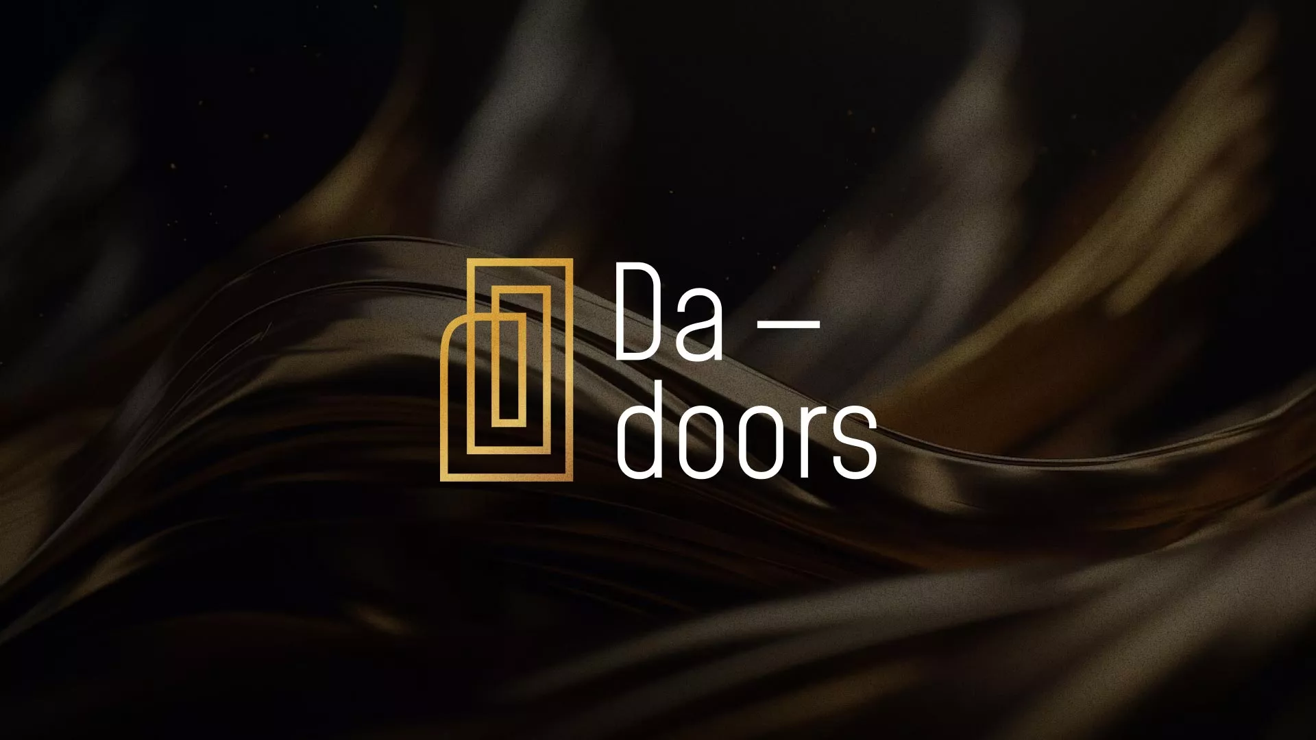 Разработка логотипа для компании «DA-DOORS» в Оби
